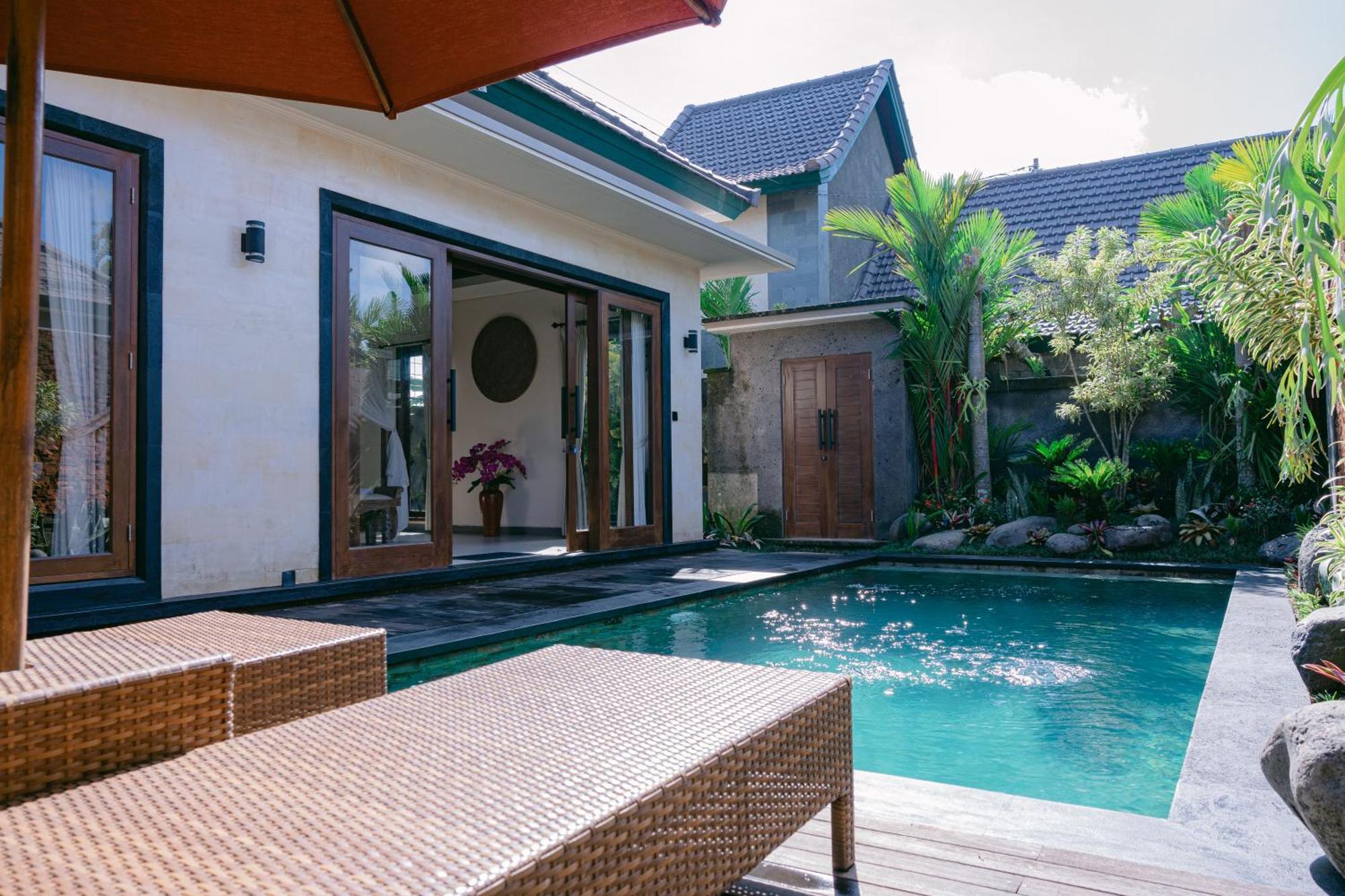 2 Seasons Villa Sun - Luxury With Private Pool أوبود المظهر الخارجي الصورة